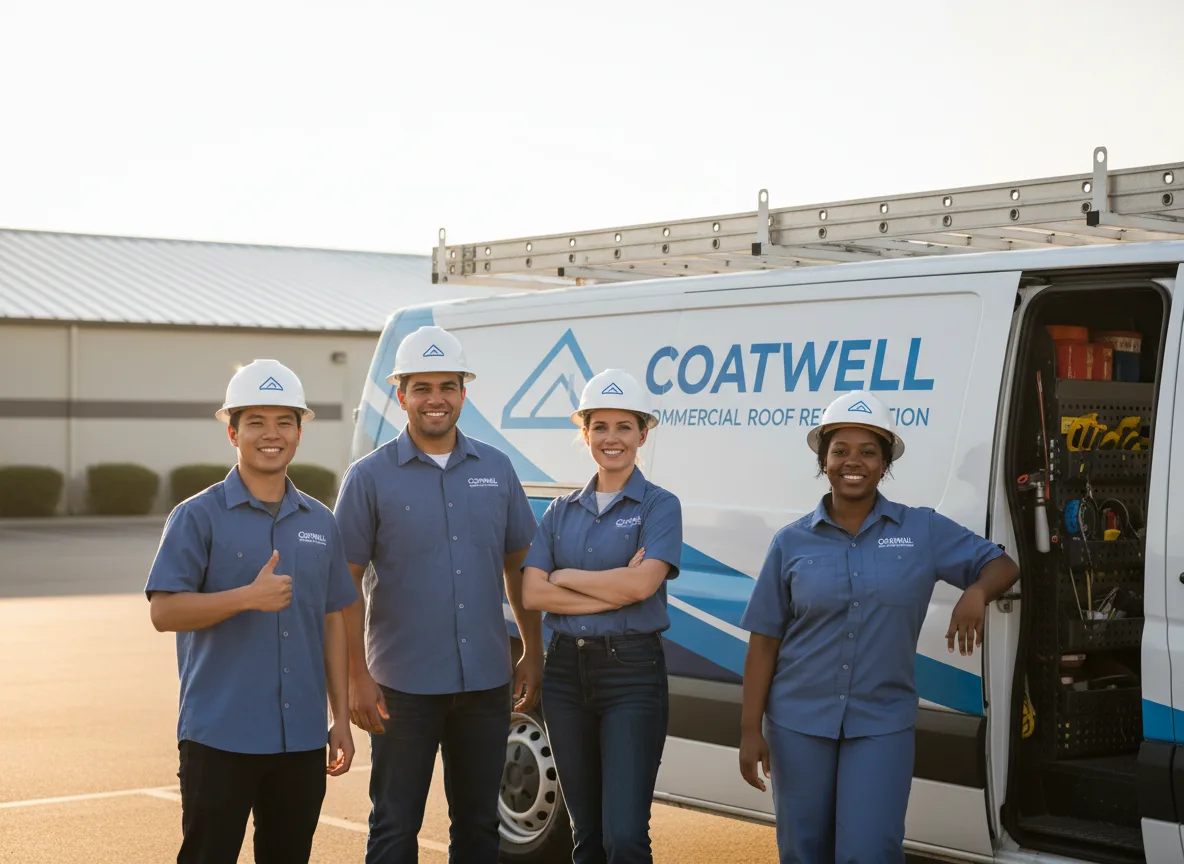 Commercial roof coating company in Red House, VA